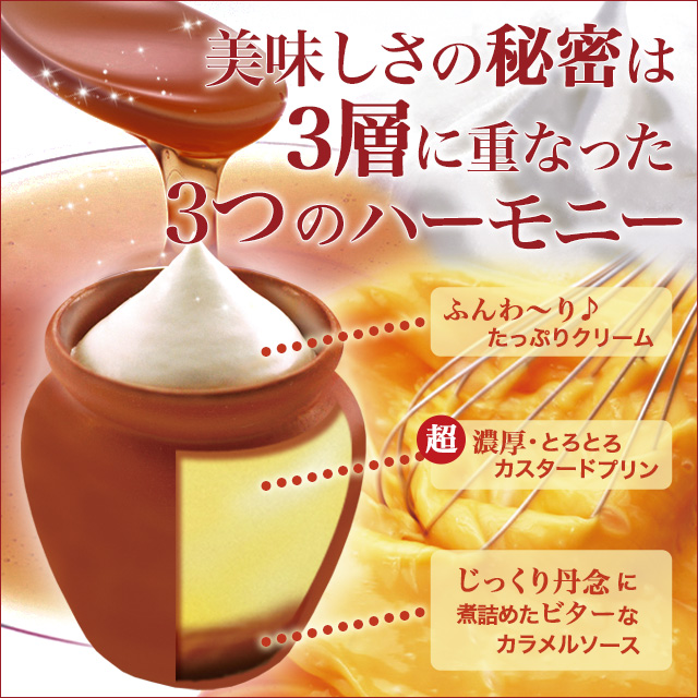 季節限定 数量限定】魔法の壷プリン(R)タワー Spring｜お中元
